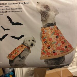 DOG PIZZA COSTUME NIB
LARGE